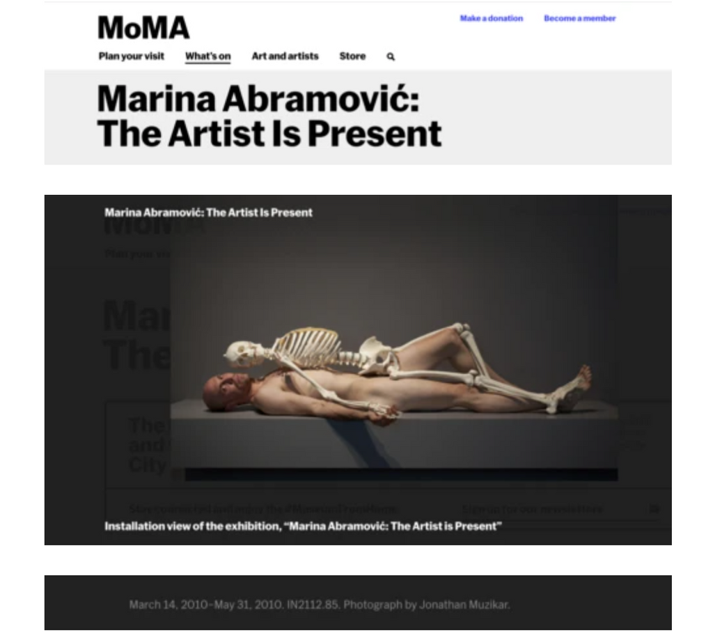 MOMA Exhibition