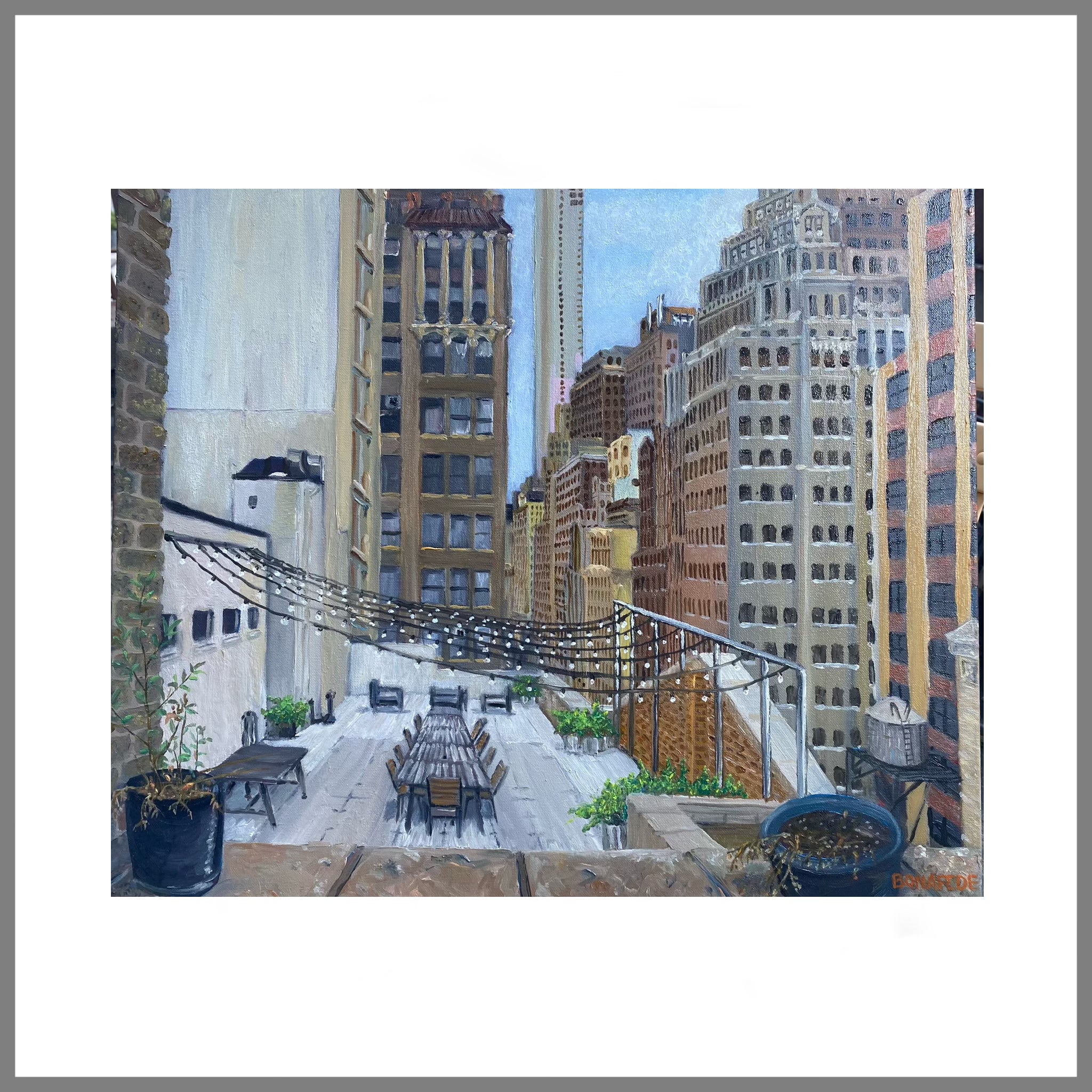 "Hell's Kitchen Balcony #1"