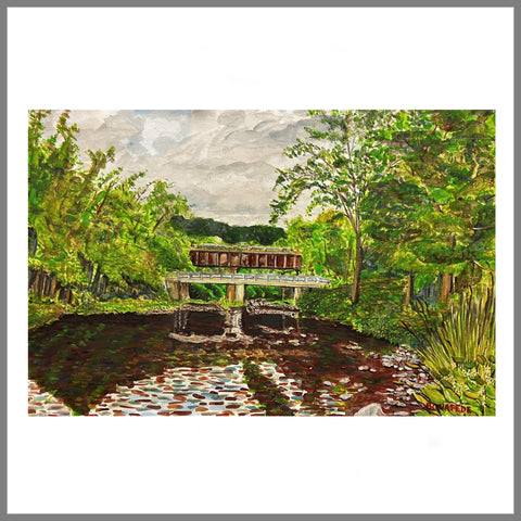 "Delaware River Tributary Bridge"