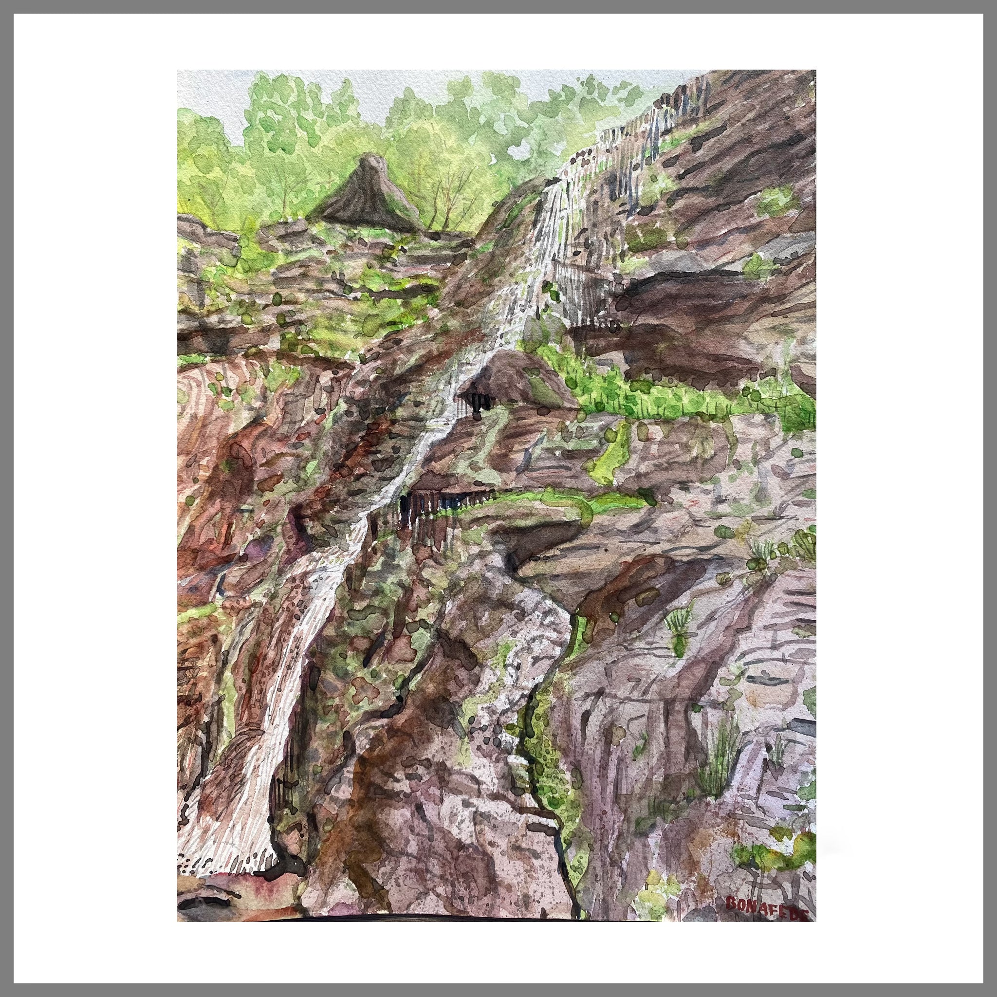 "Upstate Waterfall #2"