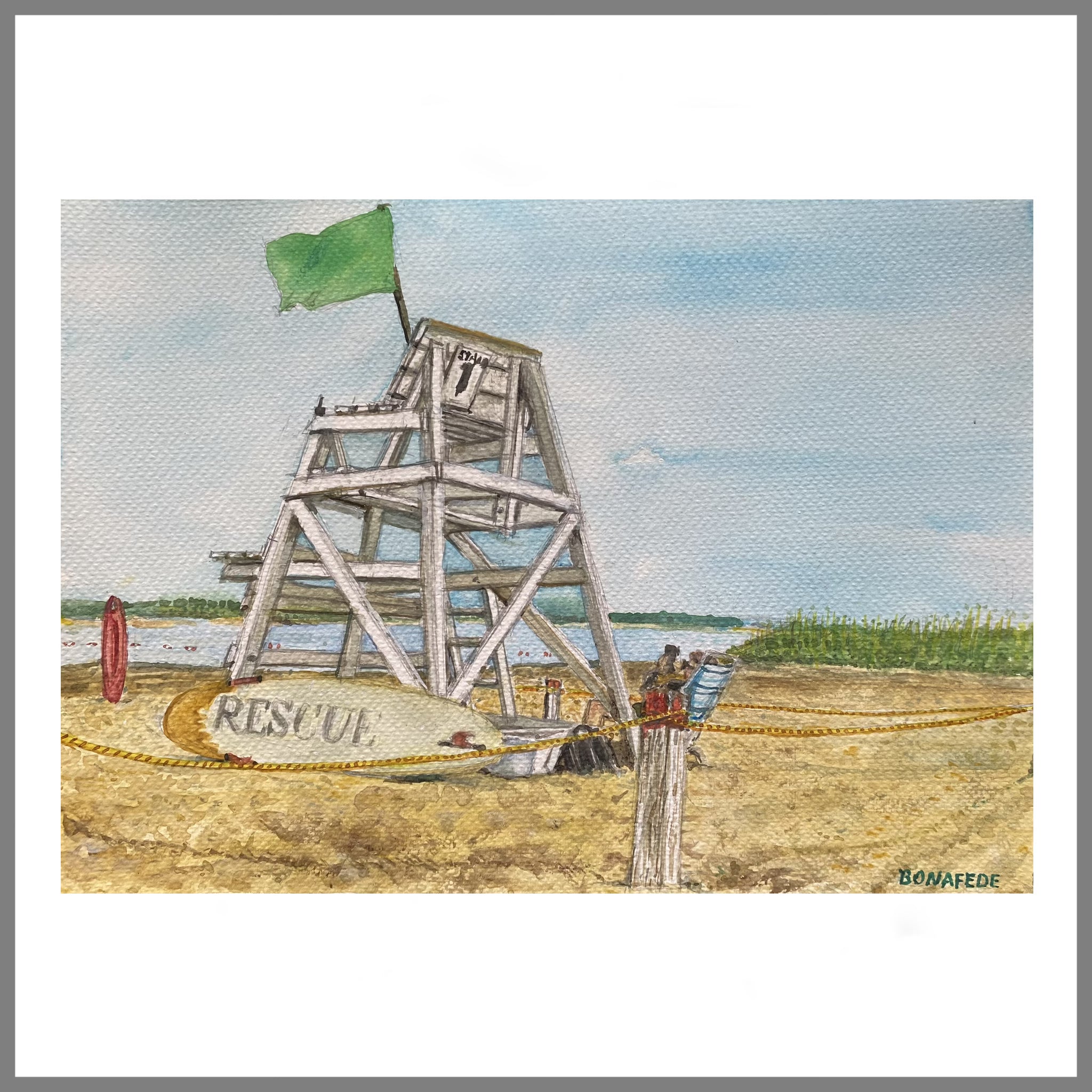 "ToBay Lifeguard Stand"