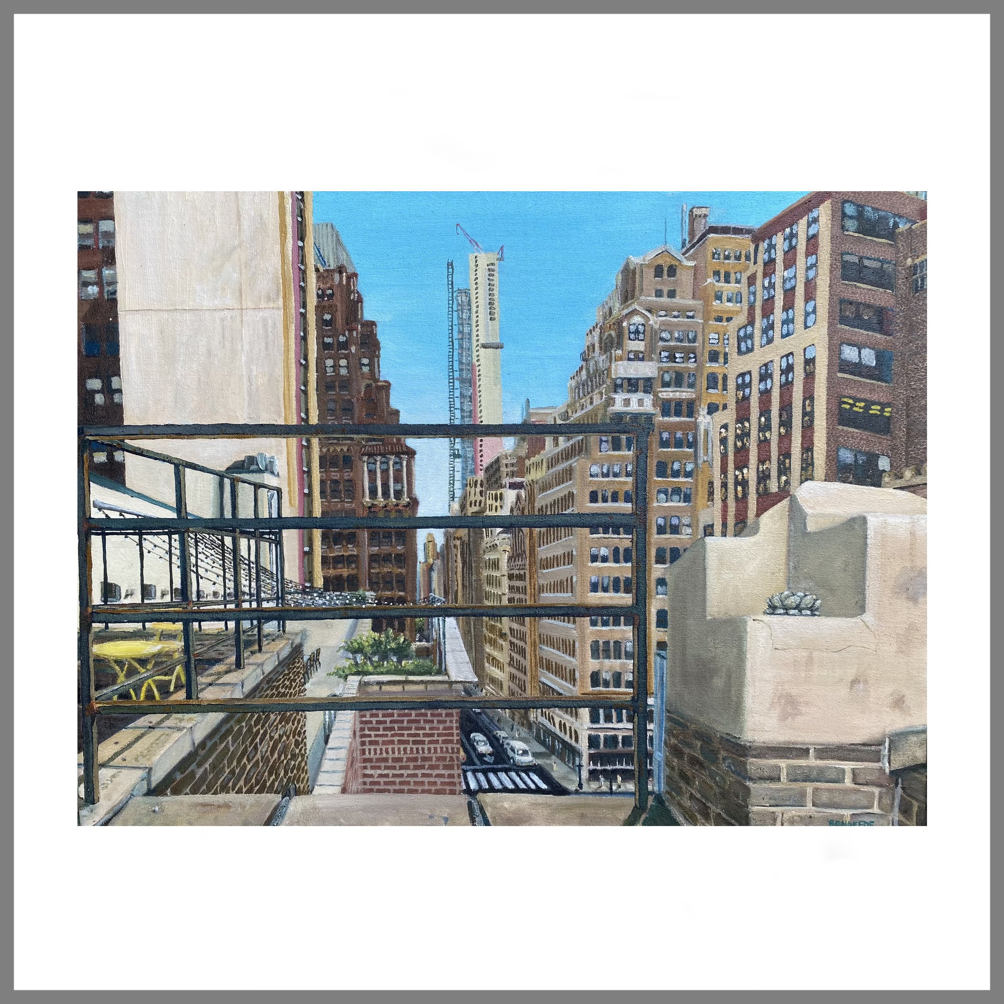 "Hell's Kitchen Balcony #2"