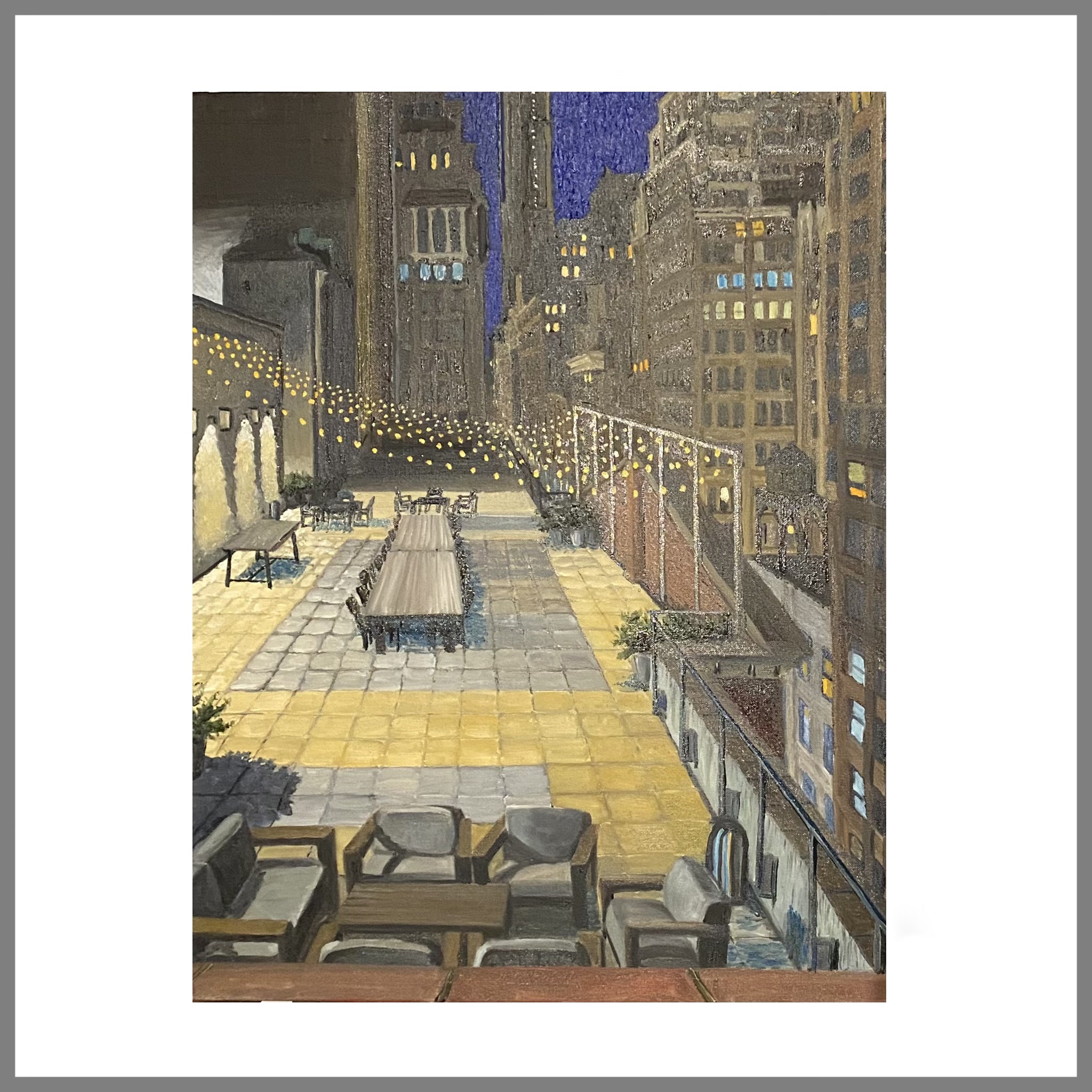 "Hell's Kitchen Balcony #3"