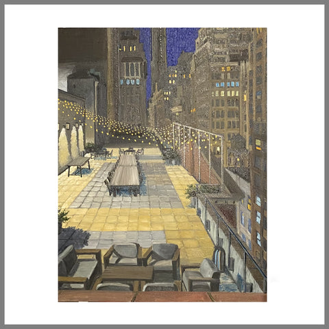 "Hell's Kitchen Balcony #3"